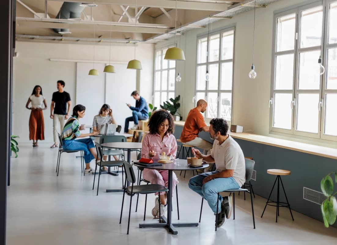 Kolleger i hyggelig lag