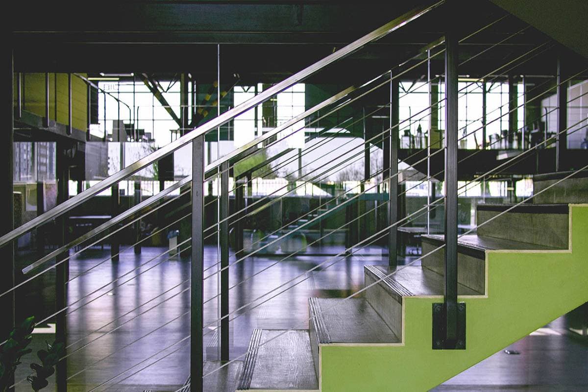 Stairs in a building